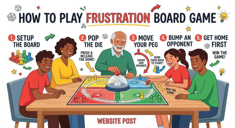How to Play Frustration Board Game
