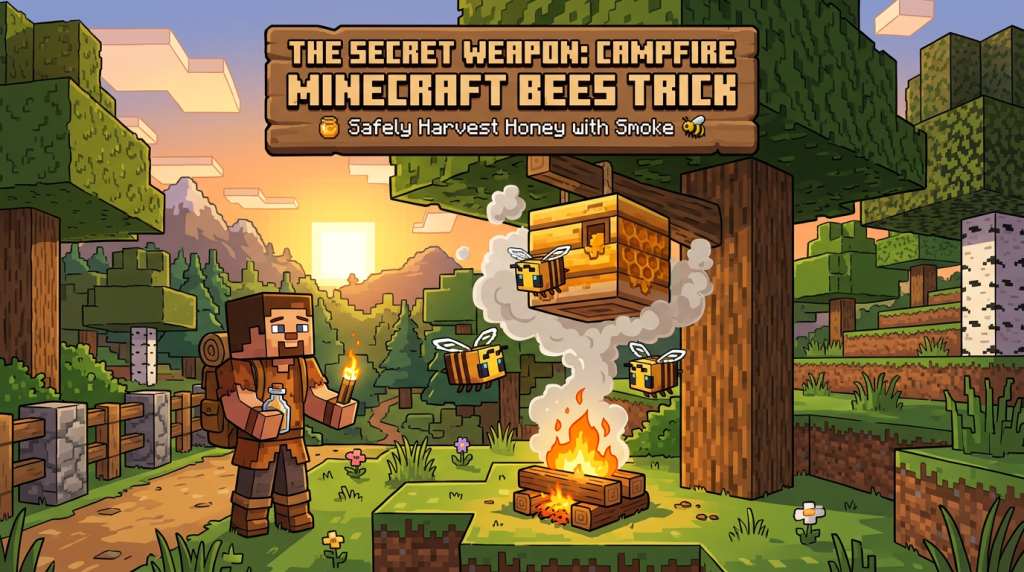 camp fire in minecraft